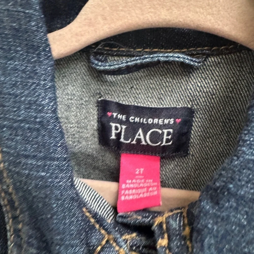 NWOT The Children’s Place 2T Girls Denim Jacket